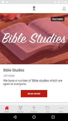 Android application South Harborcreek UMC screenshort