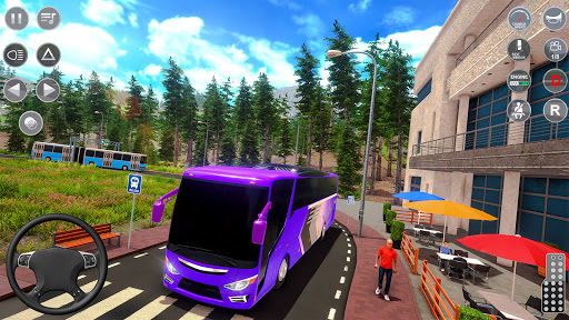 City Coach Bus Driving Simulator: Free Bus Game 21  screenshots 4