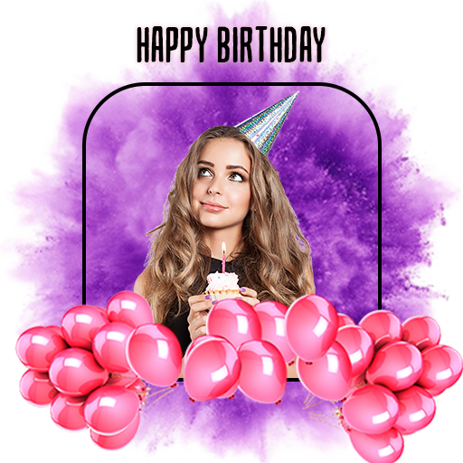 Happy Birthday Photo Frame logo