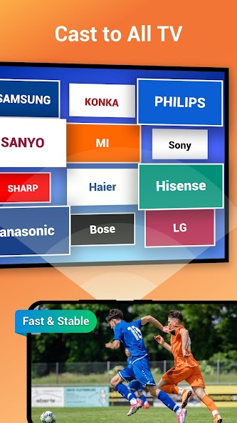 Cast to TV - Chromecast, Roku 2.3.1.2 APK + Mod (Unlocked / Premium) for Android