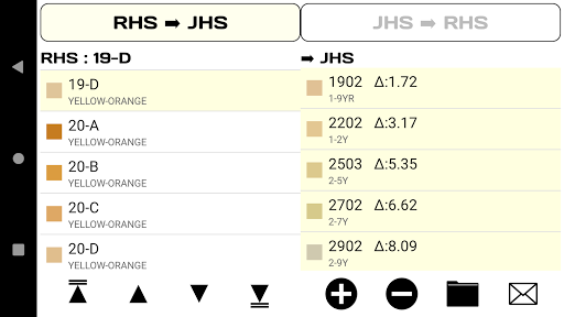 RHS JHS Color Converter Screen 3