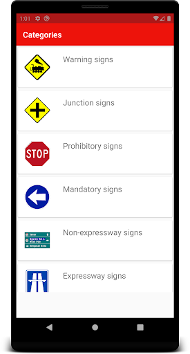 Road Signs in Indonesia Screen 3