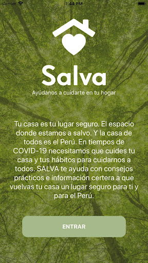 Android application Salva screenshort