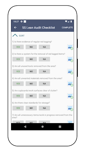 QAQC App - Digital Inspections Screen 2