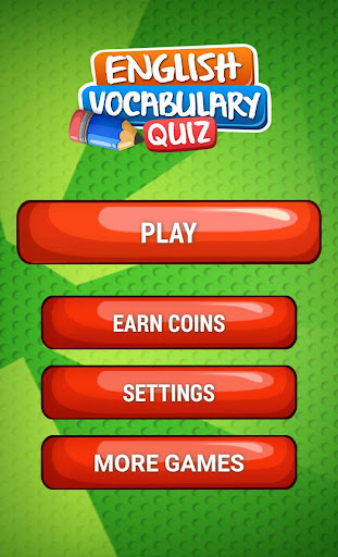 Android application English Vocabulary Quiz lvl 1 screenshort