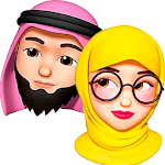 Cover Image of Download Memoji Hijab Islamic Muslim Stickers for WhatsApp 1.2 APK