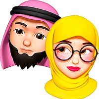 Memoji Hijab Islamic Muslim Stickers for WhatsApp
