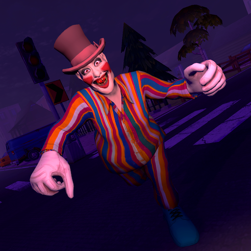 scary clown face - Roblox