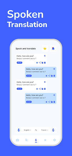 Android application All Language Translator screenshort