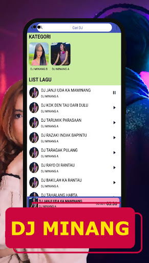 Android application DJ Minang 2023 Offline Hits Lo screenshort