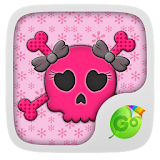 Girlish Skull Keyboard Theme icon