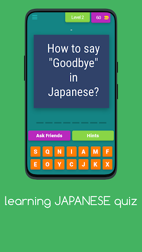 LEARNING JAPANESE QUIZ Screen 3