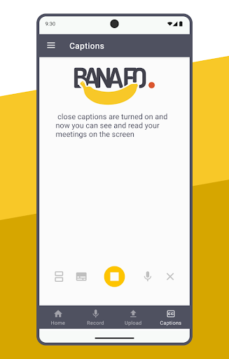 Banafo Transcript and Captions Screen 3