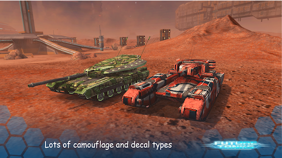 Future Tanks: War Tank Game Screenshot