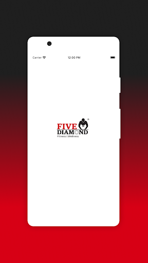 Android application Five Diamond Fitness screenshort