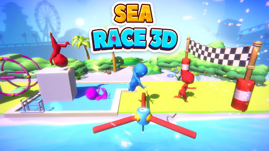 Sea Race 3D - Fun Sports Game Run 3D: Water Subway  Screenshots 6