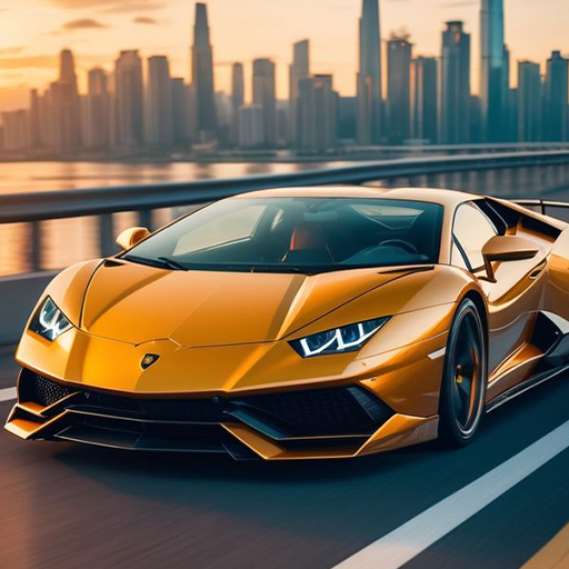 Lambo Huracan Drift Car Games Logo