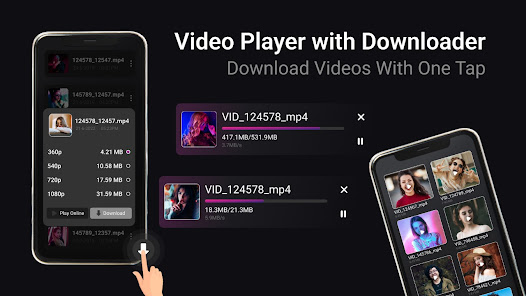 Tube Video Downloader & Player 1.0.0 APK + Mod (Free purchase) for Android