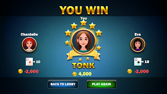 Game screenshot Tonk クラシック トゥンク カードゲーム apk download