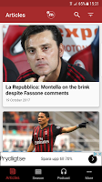 screenshot of SempreMilan
