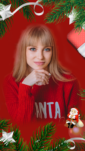 Christmas Photo Frame : Editor Screen 2