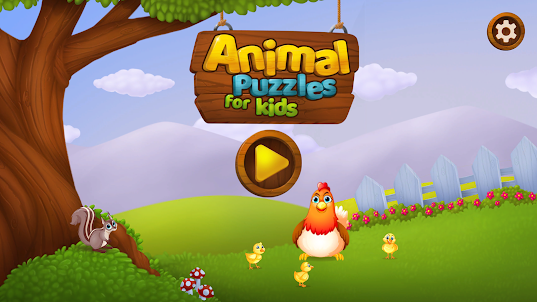 Animal Puzzles for Kids