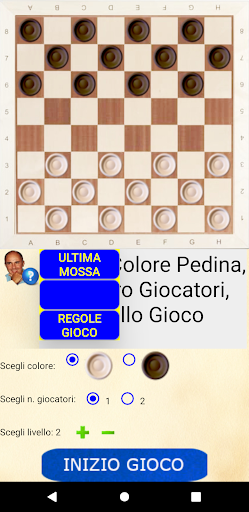Gioco Dama GP Screen 2