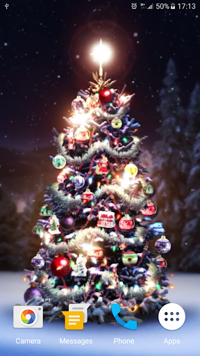 Christmas Tree Video Wallpaper