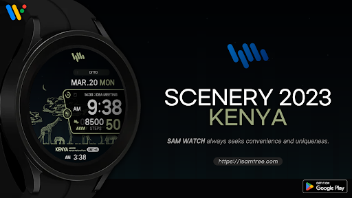 Android application SamWatch Scenery 2023 Kenya screenshort