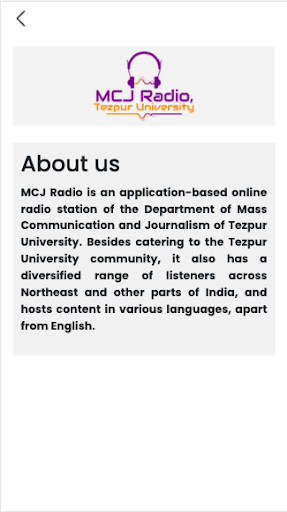 MCJ Radio Screen 2