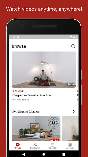 Android application MVP Wellness App screenshort