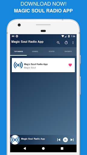 Android application Magic Soul Radio App FM UK screenshort