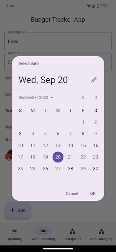 Budget Tracker  2024