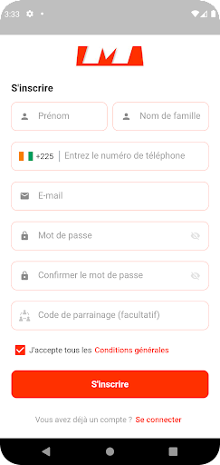 ABIMART CLIENT Screen 3