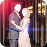 Muslim Couple Photo Suit Editor icon