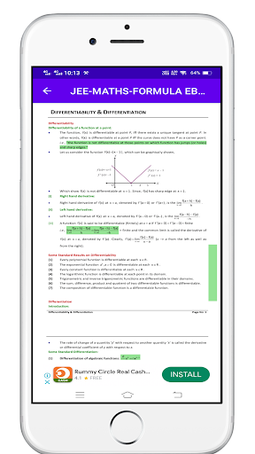 Maths Formula Ebook Vol-2 Screen 3