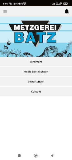 Metzgerei Batz Screen 3