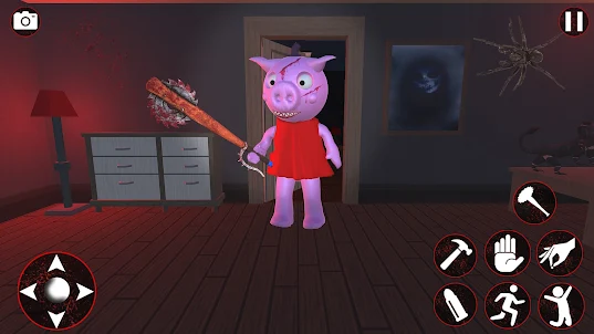 Scary Piggy Horror House Games