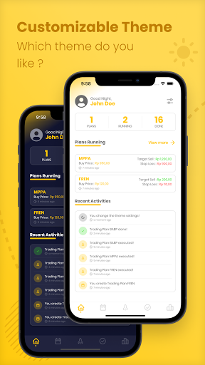 Android application Schedio - Trading Plan screenshort