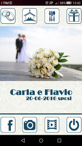 Android application Just Married screenshort