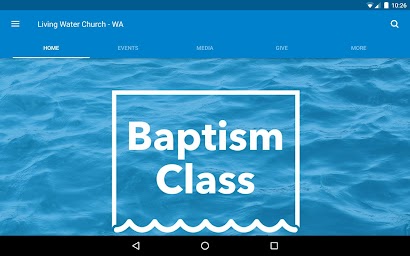 Living Water Church App