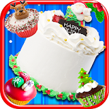 Christmas Cake Maker Bake & Make Food Cooking Game icon