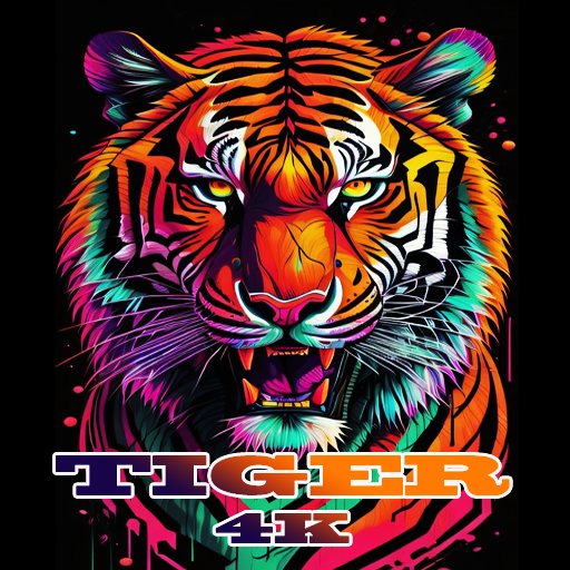 Tiger Wallpaper Aesthetic logo