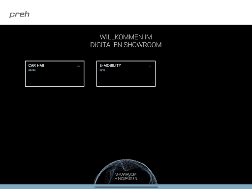 Preh Showroom Screen 3
