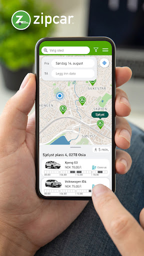 Zipcar Scandinavia Screen 3