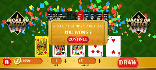 Video Poker Screen 3