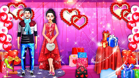 Valentineu2019s Day Beauty Salon 1.7 APK screenshots 1
