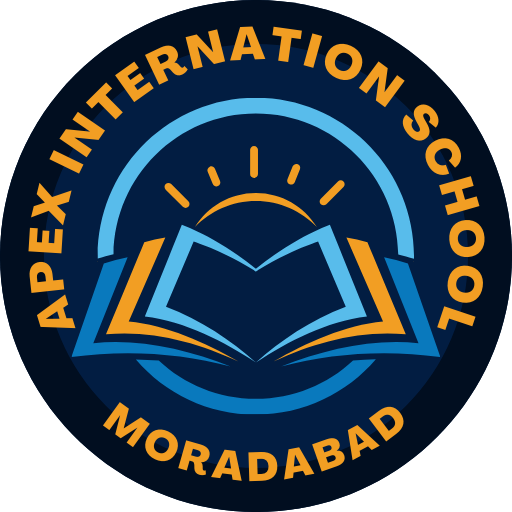 Apex School Moradabad logo