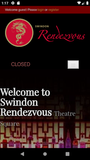 Android application Swindon Rendezvous screenshort