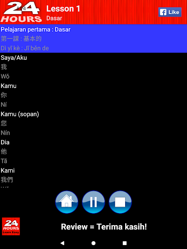 Dalam Waktu 24 Jam Belajar Bicara Bahasa Mandarin By Software Venture Google Play Japan Searchman App Data Information